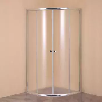 Душевой уголок DIWO Коломна KL01-090MCR/G 90х90 профиль хром матовый, стекло матовое