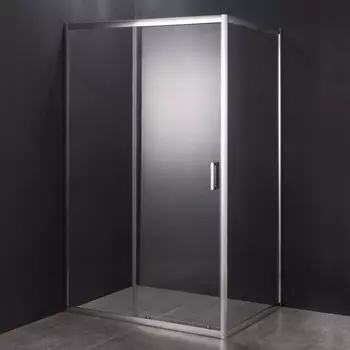 Душевой уголок DIWO Смоленск 120х80 см, профиль хром матовый