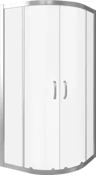 Душевой уголок Good Door Infinity 80х80 профиль хром стекло прозрачное