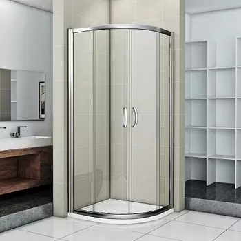 Душевой уголок Good Door Infinity 90х90 профиль хром стекло прозрачное