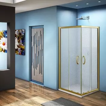 Душевой уголок Good Door Jazze CR-80-G-BR 80x80