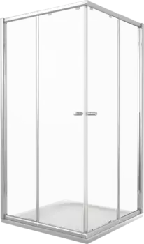 Душевой уголок Good Door Lira CR-90-C-CH 90x90 см