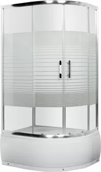 Душевой уголок Luxus LANG 100x80 см (L013 L)