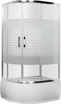 Душевой уголок Luxus LANG 100x80 см (L013 R)