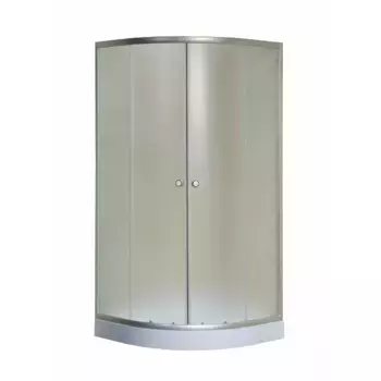 Душевой уголок Niagara Eco 80x80 профиль хром стекло матовое