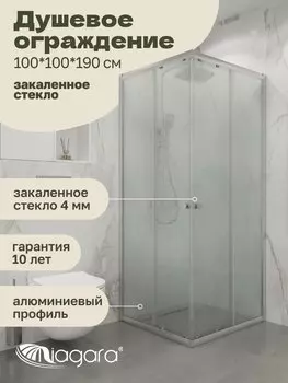 Душевой уголок Niagara Eco NG-1010-14QMT (100x100x190 см)