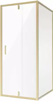 Душевой уголок Niagara Nova 100х100 профиль золото стекло прозрачное