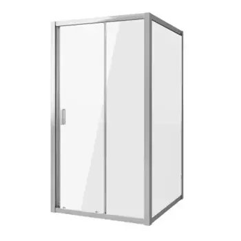 Душевой уголок Niagara Nova 100х80х195 профиль хром стекло прозрачное