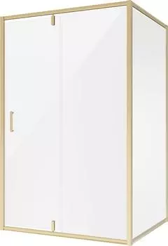 Душевой уголок Niagara Nova 120х80 профиль золото стекло прозрачное