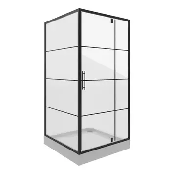 Душевой уголок Niagara Nova 90х90 BLACK (02900831BLACK)