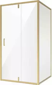 Душевой уголок Niagara Nova 90x80 профиль золото стекло прозрачное