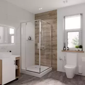 Душевой уголок Niagara Nova NG-6602 100x100, квадратный