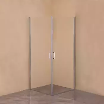 Душевой уголок Orange E04 100TCR 100х100, профиль хром