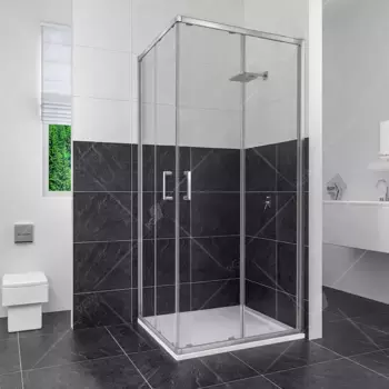 Душевой уголок RGW Classic CL-34 80х80, профиль хром