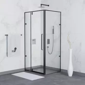 Душевой уголок RGW Classic CL-035-B 90х90 350903599-14 профиль черный, стекло прозрачное