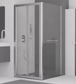 Душевой уголок RGW Classic CL-31-1 90x90 профиль хром стекло прозрачное