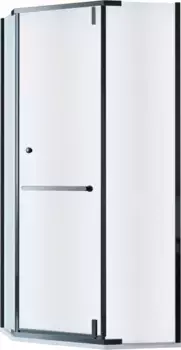 Душевой уголок RGW Hotel 100x100 350608400-24 черный, стекло матовое