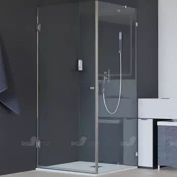 Душевой уголок RGW Hotel 100х100 35063400-11 хром, стекло прозрачное