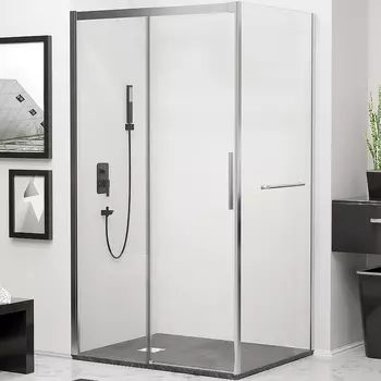 Душевой уголок RGW Leipzig LE-41-1 170х80 профиль хром стекло прозрачное