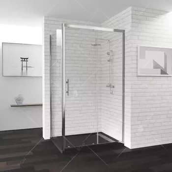 Душевой уголок RGW Passage 120x90 020814592-11 хром, стекло прозрачное