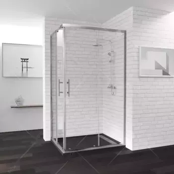 Душевой уголок RGW Passage 80х100 020814680-11 хром, стекло прозрачное