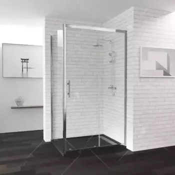 Душевой уголок RGW Passage 80х140 020814584-11 хром, стекло прозрачное