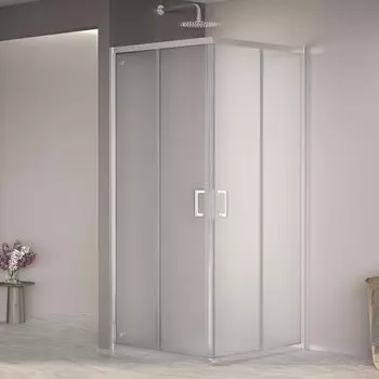 Душевой уголок RGW Passage PA-030 80x80 см, профиль хром, стекло матовое