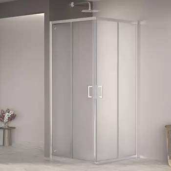 Душевой уголок RGW Passage PA-030 90x90 см, профиль хром, стекло матовое