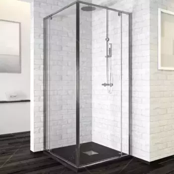 Душевой уголок RGW Passage PA-038 80x80 см, профиль хром, стекло прозрачное