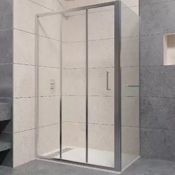 Душевой уголок RGW Passage PA-73-1 120х80 профиль хром стекло прозрачное