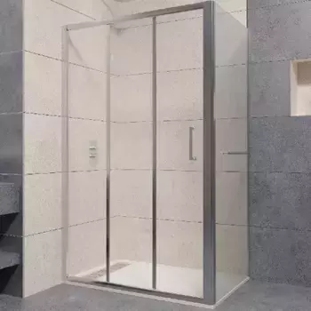 Душевой уголок RGW Passage PA-73-1 140х90 профиль хром стекло прозрачное