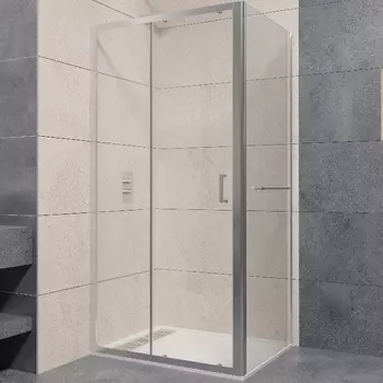 Душевой уголок RGW Passage PA-74-1 150x80 профиль хром стекло прозрачное