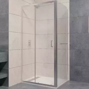 Душевой уголок RGW Passage PA-74-1 120х90 профиль хром стекло прозрачное