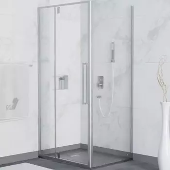 Душевой уголок RGW Stilvoll SV-34 100х100 профиль хром стекло прозрачное