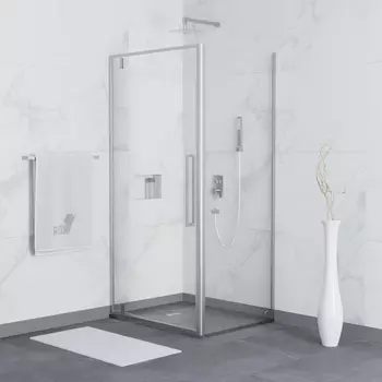 Душевой уголок RGW Stilvoll SV-43 100x80 профиль хром стекло прозрачное