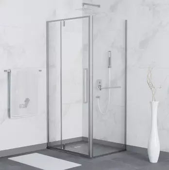 Душевой уголок RGW Stilvoll SV-44-1 100х90 профиль хром стекло прозрачное