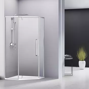 Душевой уголок RGW Stilvoll 100х100 32328100-11 хром, стекло прозрачное