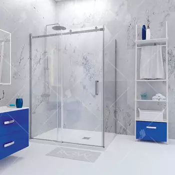 Душевой уголок RGW Tornado 180х100 02074480-11 хром, стекло прозрачное