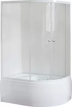 Душевой уголок Royal bath 120 см (RB 8120BK-T L)