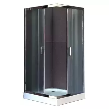 Душевой уголок Royal Bath 90х90 хром стекло матовое