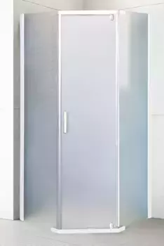 Душевой уголок Royal Bath TR 80х90 профиль белый стекло матовое