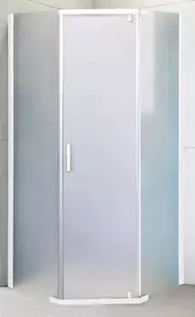 Душевой уголок Royal Bath TR 90х100 профиль белый стекло матовое