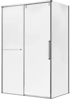 Душевой уголок Terminus Альба 02 90х120 профиль хром, стекло прозрачное