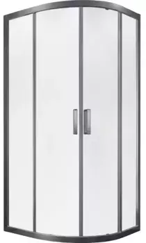Душевой уголок Terminus Соренто 06 100х100 профиль хром, стекло прозрачное