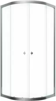 Душевой уголок Triton Альфа -хром 90x90, стекло прозрачное