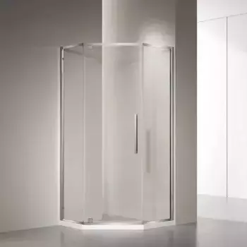 Душевой уголок Veconi Rovigo 100х100, хром (RV35-100-01-C7)