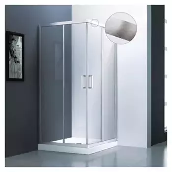 Душевой уголок Veconi Rovigo 100х100, хром (RV83-100-01-C5)