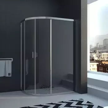 Душевой уголок Veconi Rovigo 100х90, хром (RV03-10090A-01-19C1)