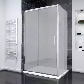 Душевой уголок Veconi Rovigo 110х100 хром, стекло pear