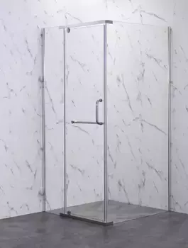 Душевой уголок Veconi Rovigo 120х80 профиль хром, стекло прозрачное